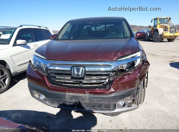 5FPYK3F75HB021126 2017 HONDA RIDGELINE Бордовый Вид задней части салона
