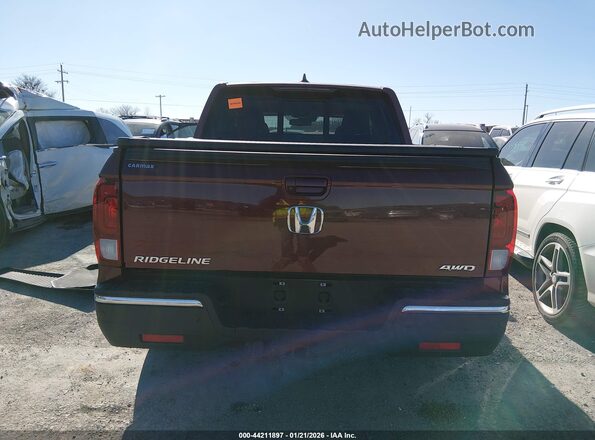 5FPYK3F75HB021126 2017 HONDA RIDGELINE Бордовый 