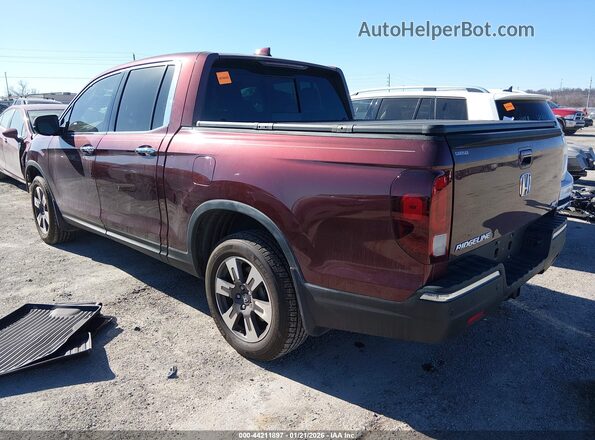 5FPYK3F75HB021126 2017 HONDA RIDGELINE Бордовый Задняя левая четверть