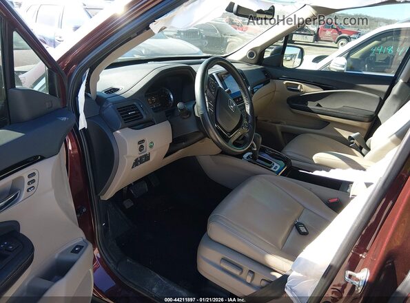 5FPYK3F75HB021126 2017 HONDA RIDGELINE Бордовый 