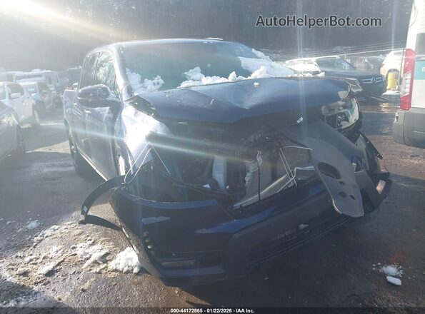 5FPYK3F75NB031876 2022 HONDA RIDGELINE Синий Передняя правая четверть