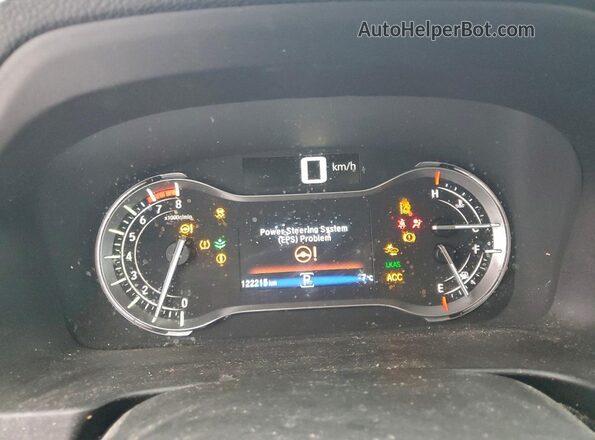 5FPYK3F76MB500620 2021 HONDA RIDGELINE Синий Вид щитка приборов