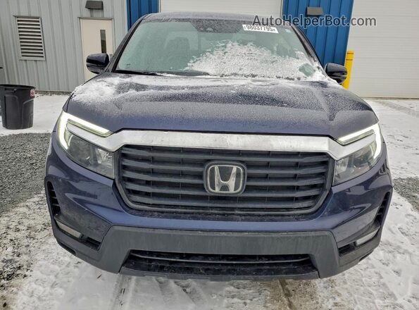 5FPYK3F76MB500620 2021 HONDA RIDGELINE Синий Вид спереди