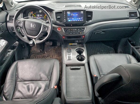 5FPYK3F76MB500620 2021 HONDA RIDGELINE Синий Вид панели приборов