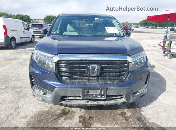 5FPYK3F76NB009532 2022 HONDA RIDGELINE Синий Вид спереди