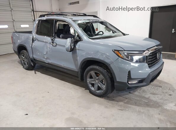 5FPYK3F79PB047050 2023 HONDA RIDGELINE Gray Передня права чверть