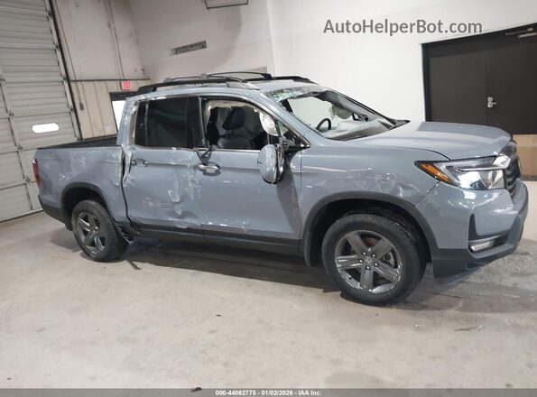 5FPYK3F79PB047050 2023 HONDA RIDGELINE Gray Вид задньої частини салону