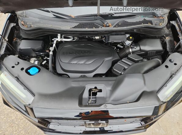 5FPYK3F80NB011012 2022 HONDA RIDGELINE Черный Вид задней части салона