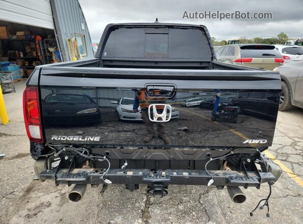 5FPYK3F80NB011012 2022 HONDA RIDGELINE Черный Вид сзади