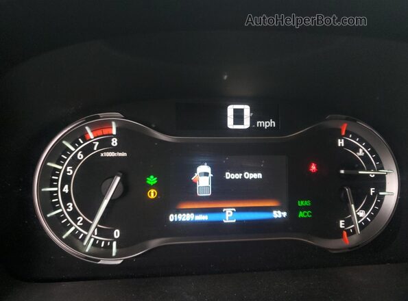 5FPYK3F81HB005871 2017 HONDA RIDGELINE Черный Вид щитка приборов