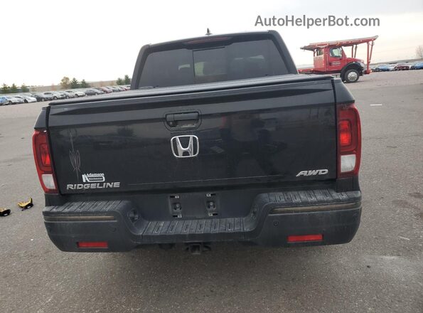 5FPYK3F81HB005871 2017 HONDA RIDGELINE Черный Вид сзади