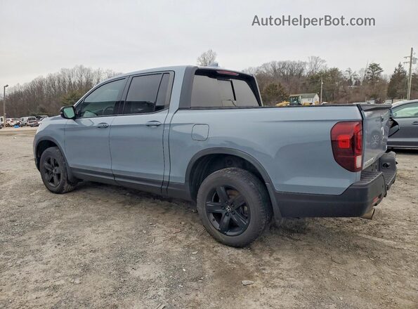 5FPYK3F84NB035944 2022 HONDA RIDGELINE Синий Задняя левая четверть