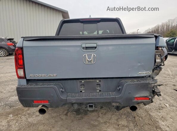 5FPYK3F84NB035944 2022 HONDA RIDGELINE Синий Вид сзади