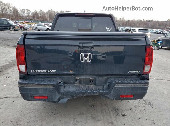 5FPYK3F88JB000494 2018 HONDA RIDGELINE Черный Вид сзади