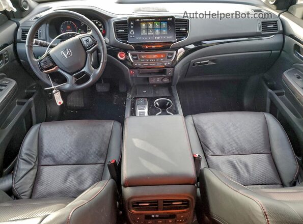 5FPYK3F8XRB000301 2024 HONDA RIDGELINE Red Widok deski rozdzielczej