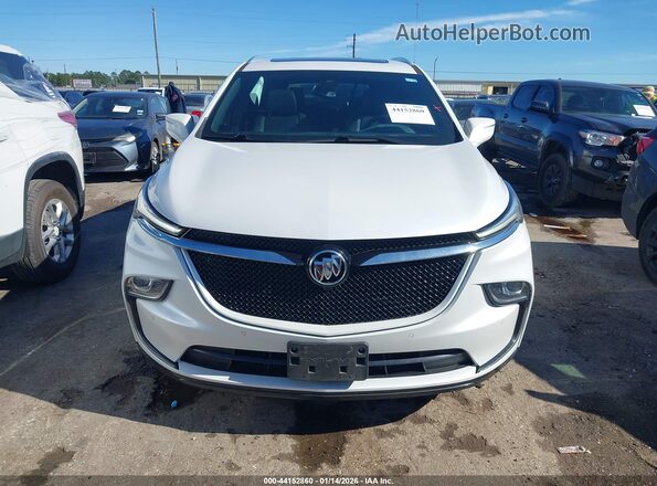 5GAERBKW0PJ127653 2023 BUICK ENCLAVE White Вид щитка приладів