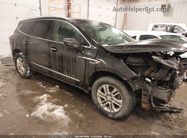 5GAERBKW1JJ162368 2018 BUICK ENCLAVE Черный Передняя правая четверть