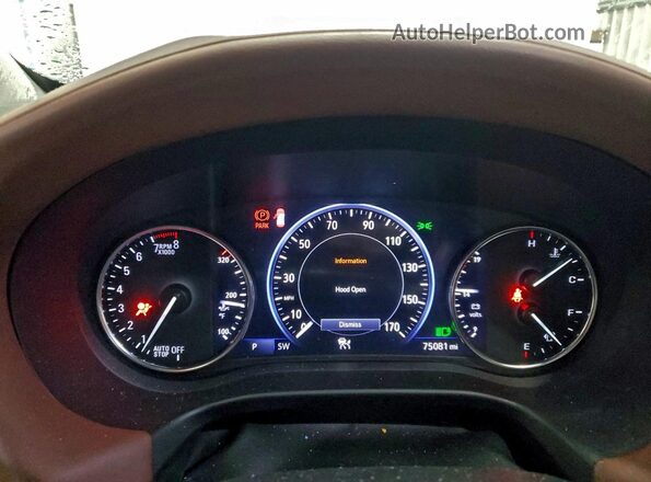 5GAERDKW8MJ212330 2021 BUICK ENCLAVE Gray Вид щитка приладів