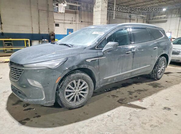 5GAEVAKW2RJ117330 2024 BUICK ENCLAVE Черный Передняя левая четверть