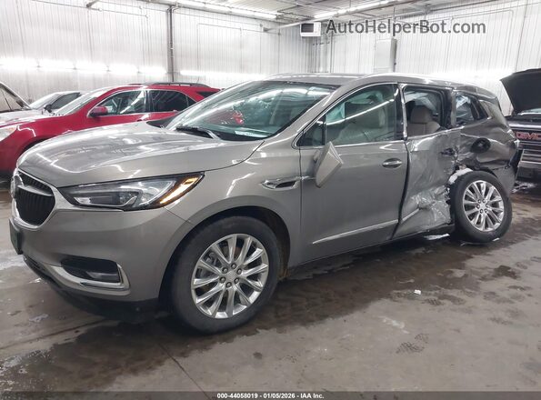 5GAEVBKWXKJ237971 2019 BUICK ENCLAVE Серый Передняя левая четверть