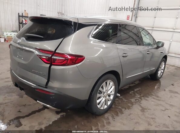 5GAEVBKWXKJ237971 2019 BUICK ENCLAVE Серый Задняя правая четверть