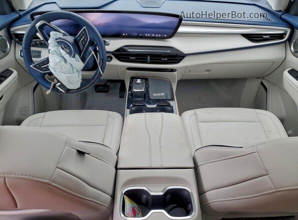 5GAEVCKS7TJ144636 2026 BUICK ENCLAVE Blue Dashboard view