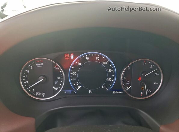 5GAEVCKW1MJ120191 2021 BUICK ENCLAVE Silver Instrument cluster view