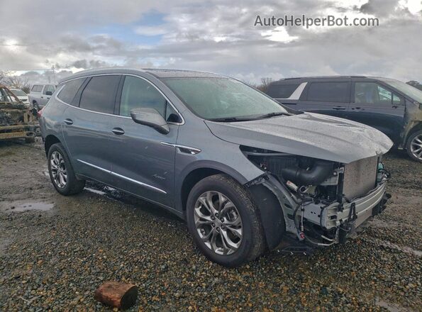 5GAEVCKW1MJ120191 2021 BUICK ENCLAVE Silver Front right