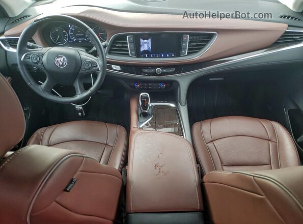 5GAEVCKW1MJ120191 2021 BUICK ENCLAVE Silver Dashboard view