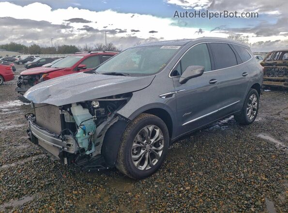 5GAEVCKW1MJ120191 2021 BUICK ENCLAVE Silver Front left