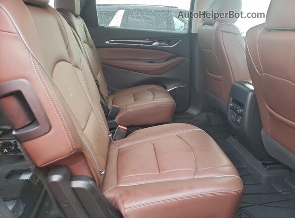 5GAEVCKW1MJ120191 2021 BUICK ENCLAVE Silver Rear interior view