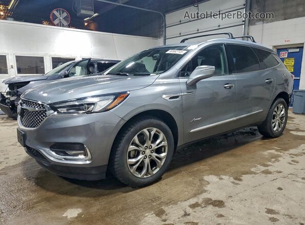5GAEVCKW3KJ279937 2019 BUICK ENCLAVE Gray Vista tres cuartos delantera izquierda