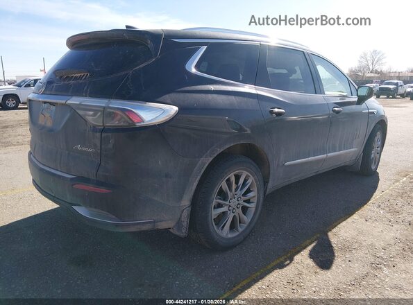 5GAEVCKW4PJ242001 2023 BUICK ENCLAVE Черный Задняя правая четверть