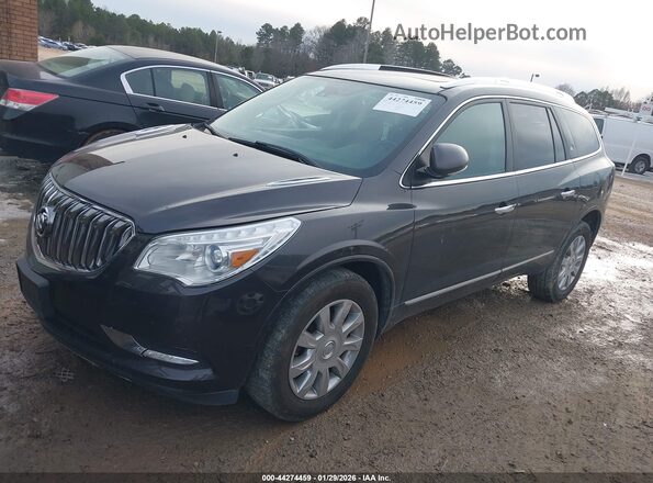 5GAKRBKD0HJ328357 2017 BUICK ENCLAVE Black Przód lewy