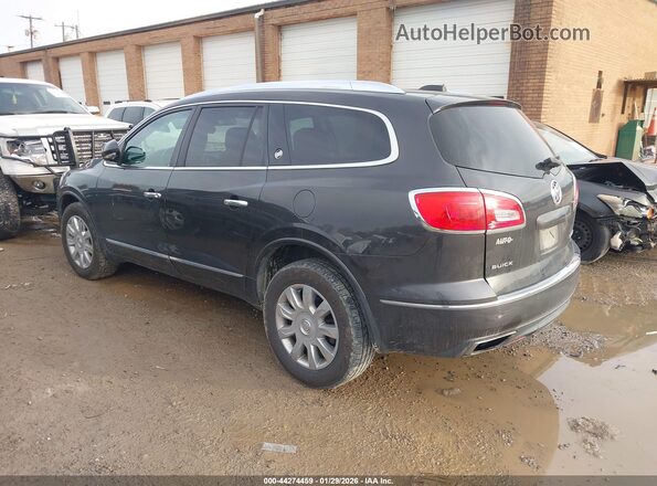 5GAKRBKD0HJ328357 2017 BUICK ENCLAVE Black Tył lewy