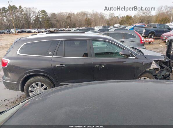 5GAKRBKD0HJ328357 2017 BUICK ENCLAVE Black Widok wnętrza 360 stopni