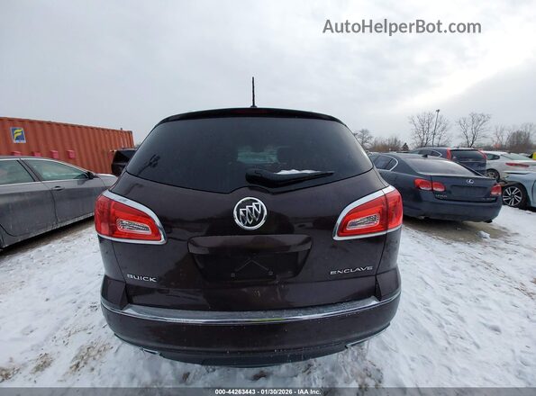 5GAKRBKD8HJ201663 2017 BUICK ENCLAVE Темно-бордовый 