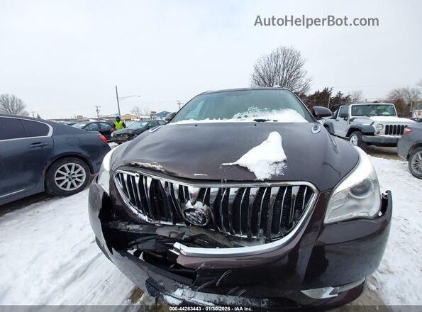 5GAKRBKD8HJ201663 2017 BUICK ENCLAVE Темно-бордовый Вид щитка приборов
