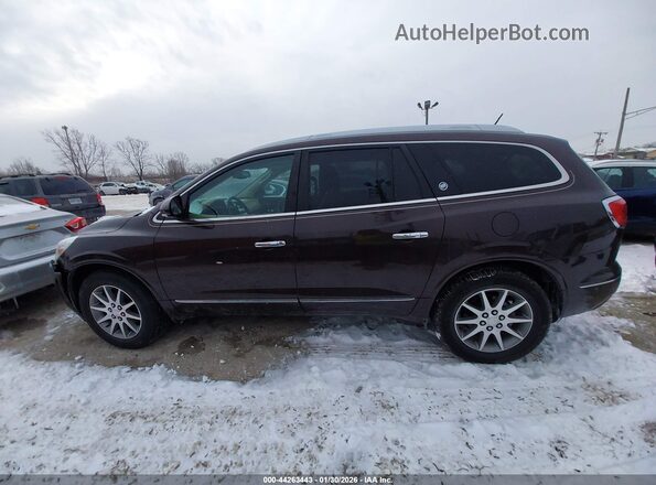 5GAKRBKD8HJ201663 2017 BUICK ENCLAVE Темно-бордовый Панорамный вид салона 360°