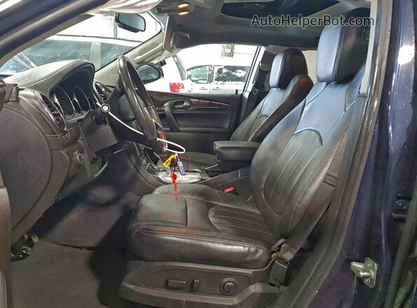 5GAKVBKD1GJ338860 2016 BUICK ENCLAVE Синий Вид салона спереди