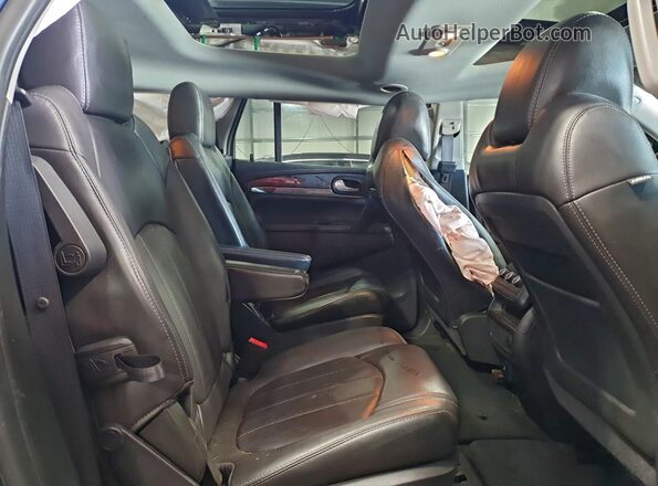 5GAKVBKD1GJ338860 2016 BUICK ENCLAVE Синий Вид задней части салона