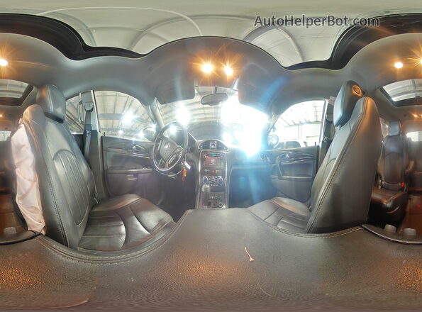 5GAKVBKD1GJ338860 2016 BUICK ENCLAVE Синий Панорамный вид салона 360°