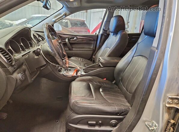 5GAKVBKD9GJ304374 2016 BUICK ENCLAVE Silver Вид салону спереду