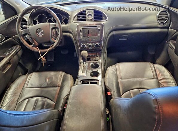 5GAKVBKD9GJ304374 2016 BUICK ENCLAVE Silver Вид панелі приладів