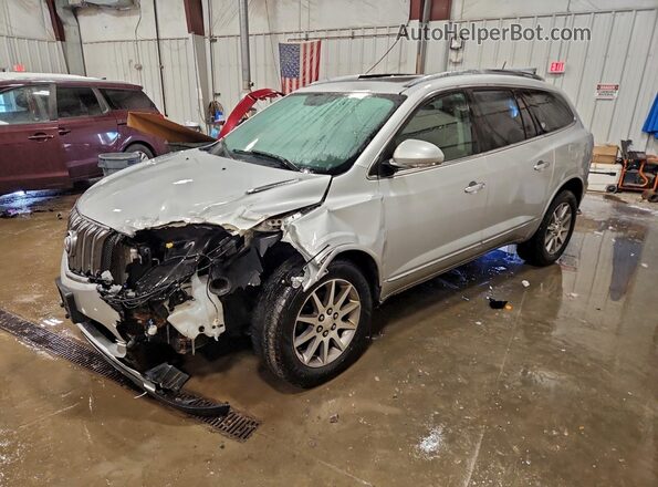 5GAKVBKD9GJ304374 2016 BUICK ENCLAVE Silver Передня ліва чверть