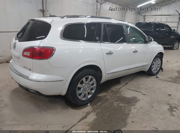 5GAKVBKDXHJ308015 2017 BUICK ENCLAVE Белый Задняя правая четверть