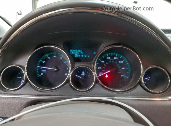 5GAKVCKD5GJ276448 2016 BUICK ENCLAVE Белый Вид щитка приборов