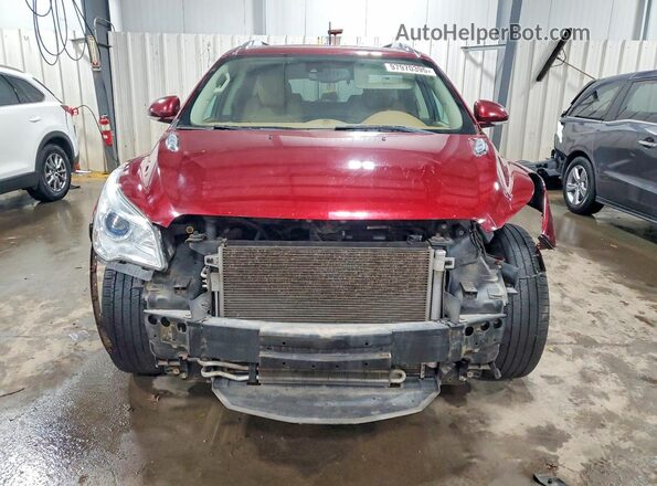 5GAKVCKDXHJ184205 2017 BUICK ENCLAVE Red Vista frontal