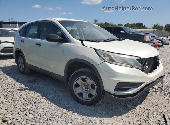 5J6RM4H36GL009905 2016 HONDA CRV Белый Передняя правая четверть