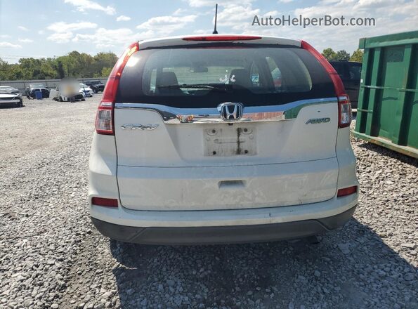 5J6RM4H36GL009905 2016 HONDA CRV Белый Вид сзади
